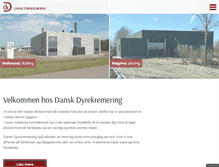 Tablet Screenshot of danskdyrekremering.dk